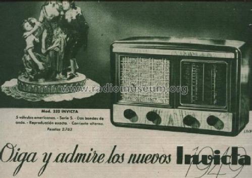 332; Invicta Radio, (ID = 1961848) Radio