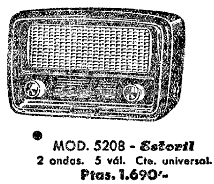 Estoril 5208; Invicta Radio, (ID = 1961170) Radio
