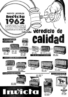 5365; Invicta Radio, (ID = 1964968) Radio