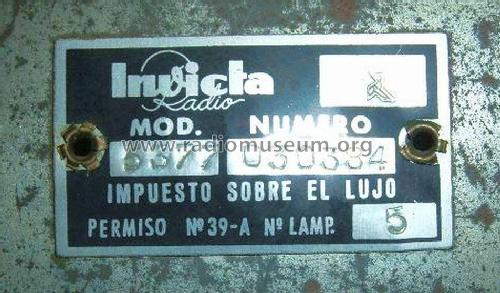 5377; Invicta Radio, (ID = 1970091) Radio