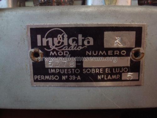 5378; Invicta Radio, (ID = 1957749) Radio