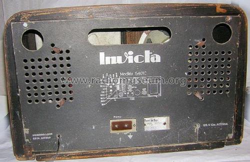 5401 C; Invicta Radio, (ID = 1968183) Radio