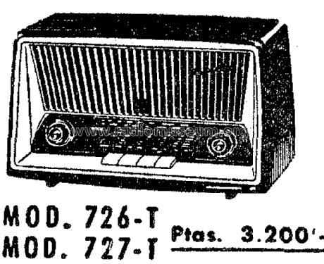 726-T; Invicta Radio, (ID = 1963639) Radio