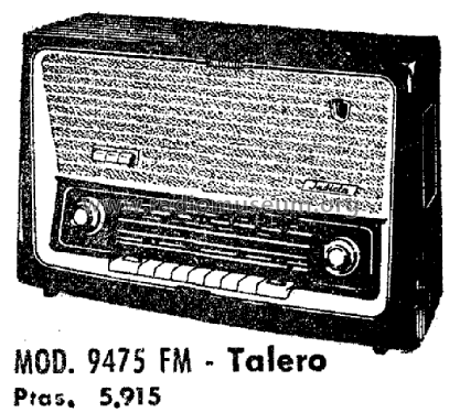 Talero 9475-FM; Invicta Radio, (ID = 1967677) Radio