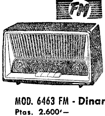 Dinar 6463-FM; Invicta Radio, (ID = 1966047) Radio