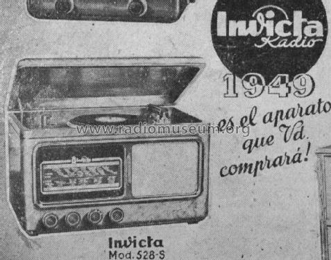 Radiogramola 528-S; Invicta Radio, (ID = 1962370) Radio