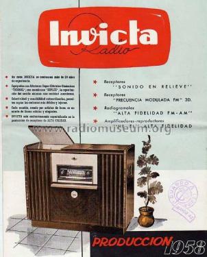 Sevilla 1958-FM 10458/6 FM; Invicta Radio, (ID = 1968410) Radio