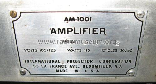 Amplifier AM-1001; IPC - International (ID = 2657400) Ampl/Mixer