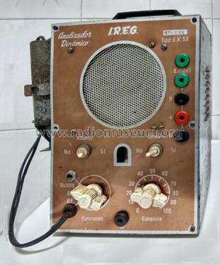 Analizador Dinamico GX-59; IREG; Instrumentos (ID = 2131603) Equipment