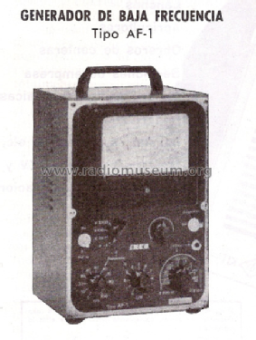 Generador de baja frecuencia AF-1; IREG; Instrumentos (ID = 2353176) Equipment