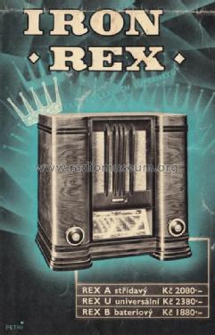 Iron Rex U ; Iron-Radio, Ing. (ID = 1883456) Radio