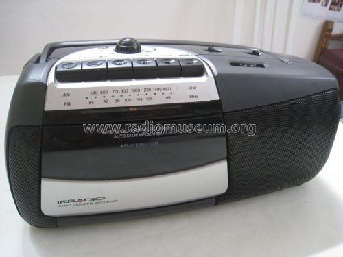 AM/FM Radio Cassette Recorder CR 440; Irradio; Milano (ID = 2027045) Radio