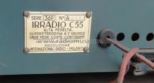 C55 RF; Irradio; Milano (ID = 1518874) Radio