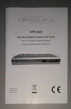 Digital Terrestrial Receiver DTR-3322; Irradio; Milano (ID = 2801814) DIG/SAT