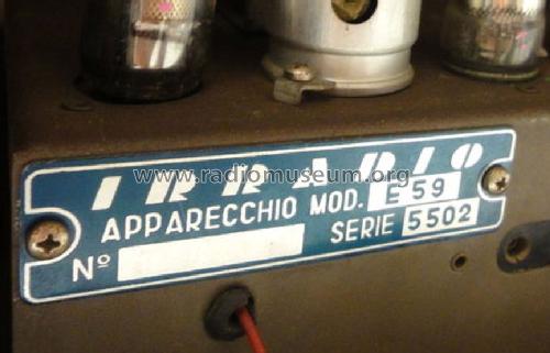 E59; Irradio; Milano (ID = 1326502) Radio