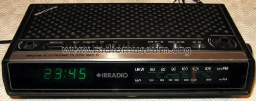 MW/FM Electronic Clock Radio TEC-133; Irradio; Milano (ID = 2327133) Radio