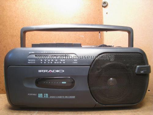 Portable AM/FM Radio Cassette Recorder CR-43; Irradio; Milano (ID = 2099639) Radio