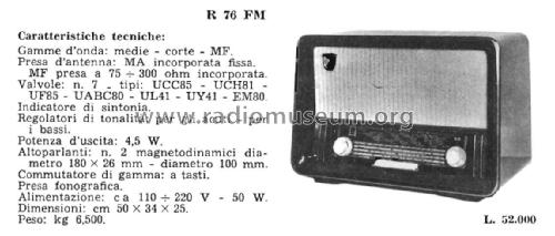 R76-FM; Irradio; Milano (ID = 2712209) Radio