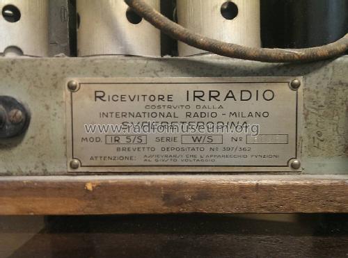 Sport IR5/S; Irradio; Milano (ID = 2239622) Radio