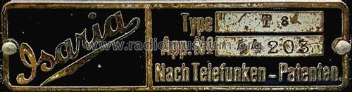 Fake Tropadyne T8 Fälschung; Isaria Zählerwerke (ID = 2482271) Radio