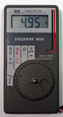 Auto Ranging DMM - Checkman Mini DM1000; ISI Teston; Ishii (ID = 1896537) Equipment