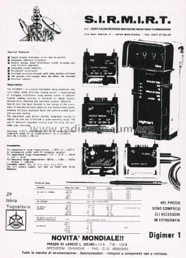 Digimer 1 ; Iskra; Kranj, (ID = 2759119) Equipment