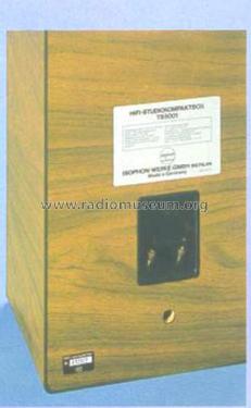 3-Wege-Lautsprecherbox TS 8001 / TS 8002; Isophon, E. Fritz & (ID = 2046735) Parleur