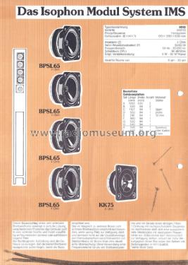 Exponential-Hornsystem H510; Isophon, E. Fritz & (ID = 1479518) Kit