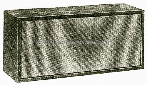 HiFi-Stereo-Box HSB 20; Isophon, E. Fritz & (ID = 1294615) Parlante