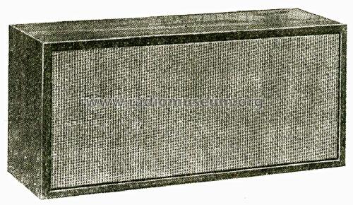 HiFi-Stereo-Box HSB 20; Isophon, E. Fritz & (ID = 1294615) Parleur
