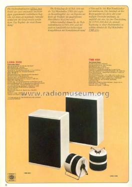 Luna 2000; Isophon, E. Fritz & (ID = 1760343) Speaker-P