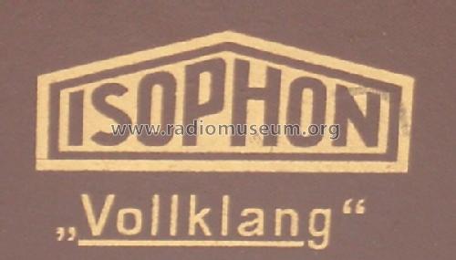 Vollklang ; Isophon, E. Fritz & (ID = 420799) Speaker-P
