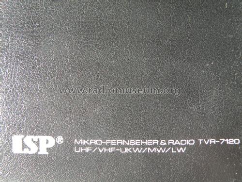 Micro-Fernseher & Radio TVR-7120; ISP KG Dieter Lather (ID = 2220132) Fernseh-R