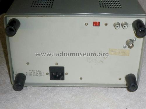 Spectrum Analyzer 600 MHz SA 600B; ITC Instruments Corp (ID = 1106399) Equipment