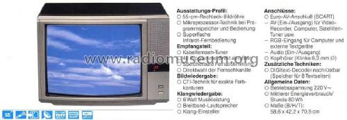 Ideal-Color 3437 Oscar; ITT nicht Schaub, (ID = 1933613) Television