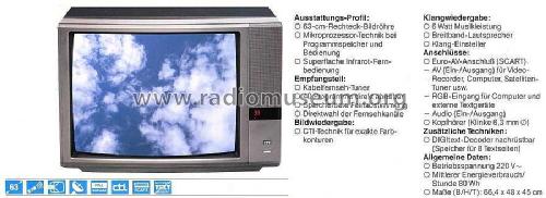 Ideal-Color 3837 Oscar; ITT nicht Schaub, (ID = 1933605) Television