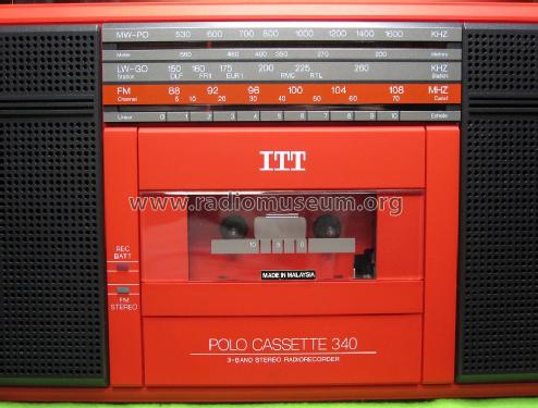 Polo Cassette 340 Ref. No. 17 752; ITT nicht Schaub, (ID = 1540816) Radio