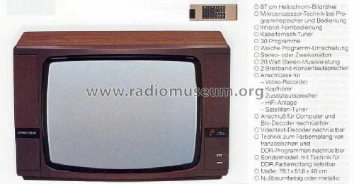 Stereo Color 3757 Oscar; ITT nicht Schaub, (ID = 1932721) Fernseh-E