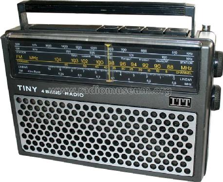 Tiny 4 Band Radio 109; ITT nicht Schaub, (ID = 2395719) Radio