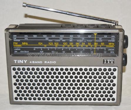 Tiny 4 Band Radio 109; ITT nicht Schaub, (ID = 2550327) Radio