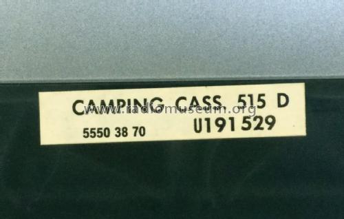Camping Cassette 515D 5550 3870; ITT-Graetz (ID = 2112544) Radio