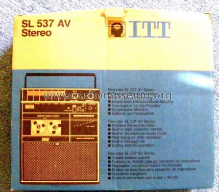 SL537 AV Stereo; ITT-Graetz (ID = 1699260) R-Player