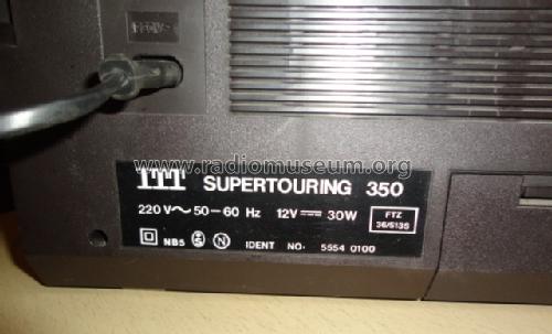 Super Touring 350 Ident-No. 5554 0100; ITT-Graetz (ID = 1490037) Radio