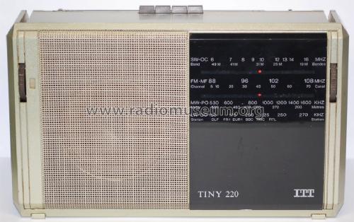 Tiny 220 55124341; ITT-Graetz (ID = 1466534) Radio