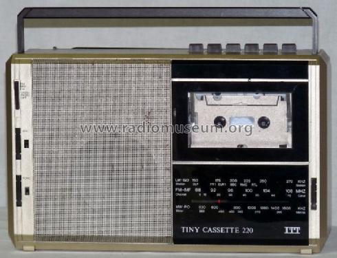 Tiny Cassette 220 55575663; ITT-Graetz (ID = 723615) Radio