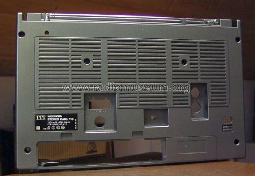 Weekend stereo cassette 110; ITT-Graetz (ID = 1799118) Radio