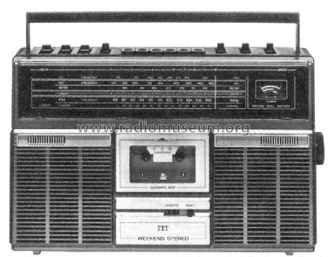 Weekend stereo cassette 110; ITT-Graetz (ID = 490302) Radio