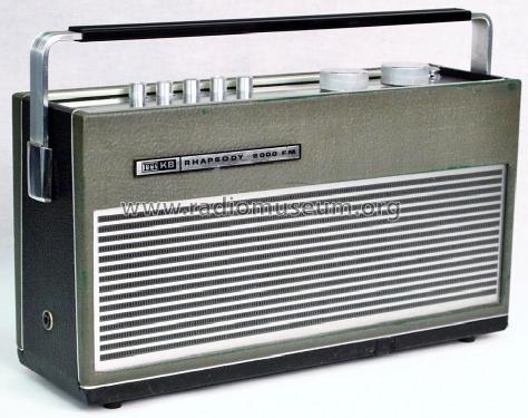 Rhapsody 2000 FM KR606; ITT-KB; Foots Cray, (ID = 1386655) Radio