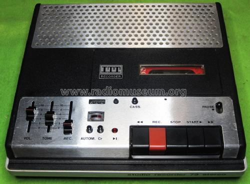 Studio recorder 73 Stereo ; ITT-KB; Foots Cray, (ID = 1379587) Ampl/Mixer