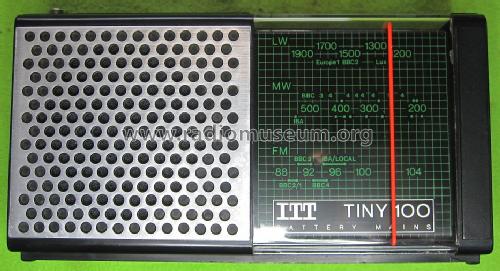 Tiny 100 ; ITT-KB; Foots Cray, (ID = 1376429) Radio